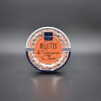 Maison Duret epicerie fine Libourne Rillettes de saumon et thon la perle recto