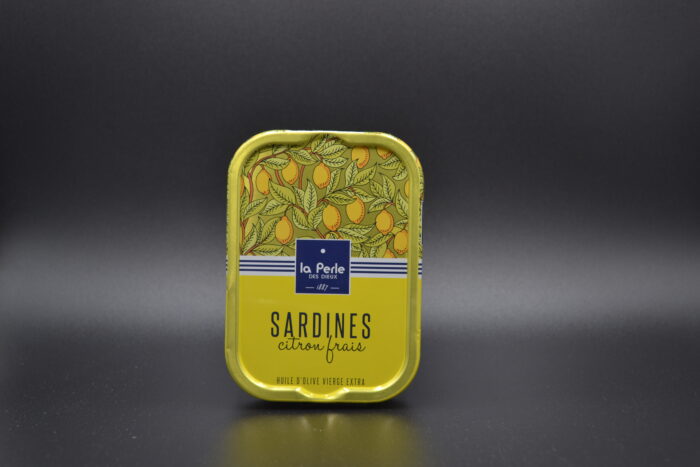 Maison Duret epicerie fine Libourne Sardines citron frais la perle recto