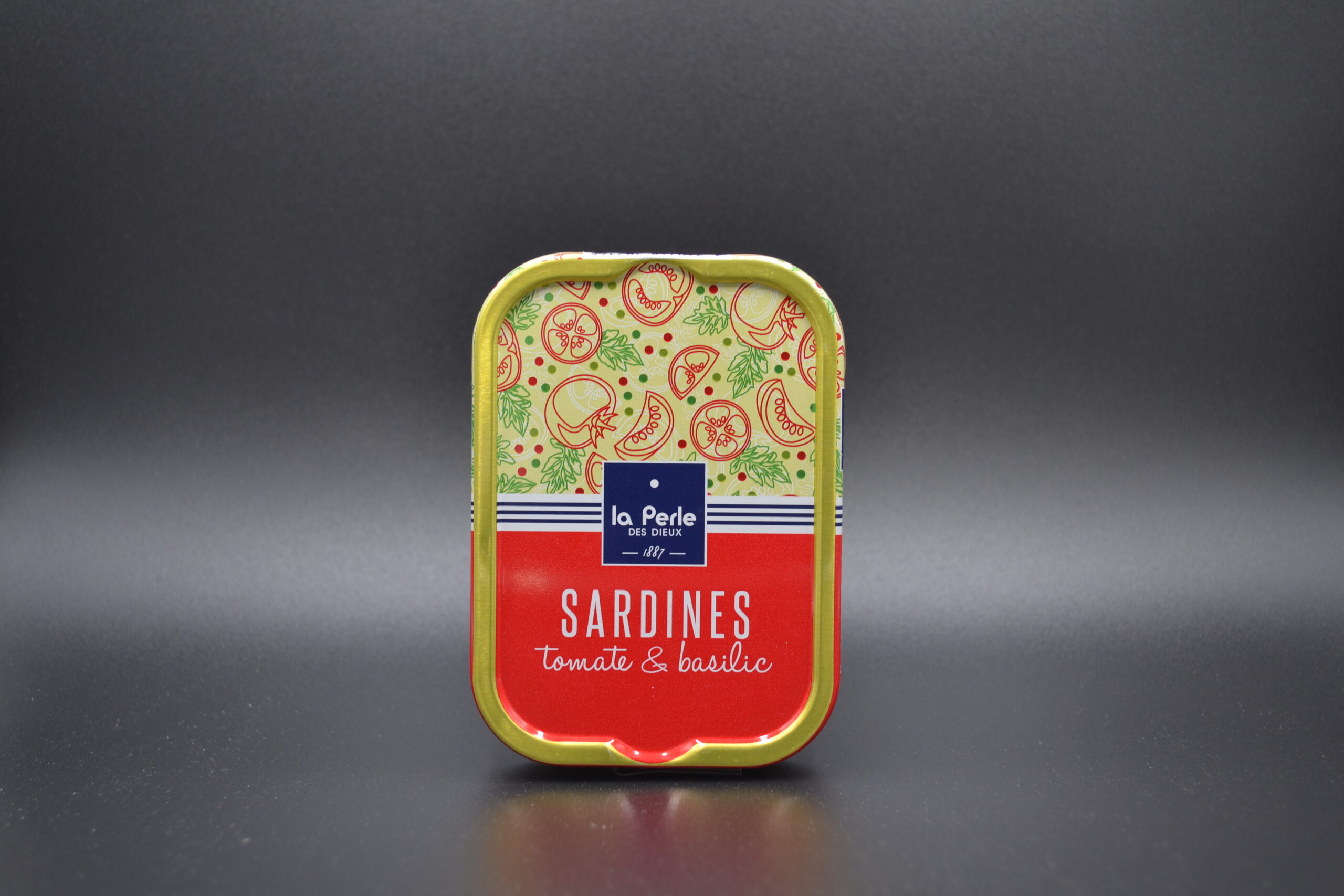 Maison Duret epicerie fine Libourne Sardines tomate basilic la perle recto