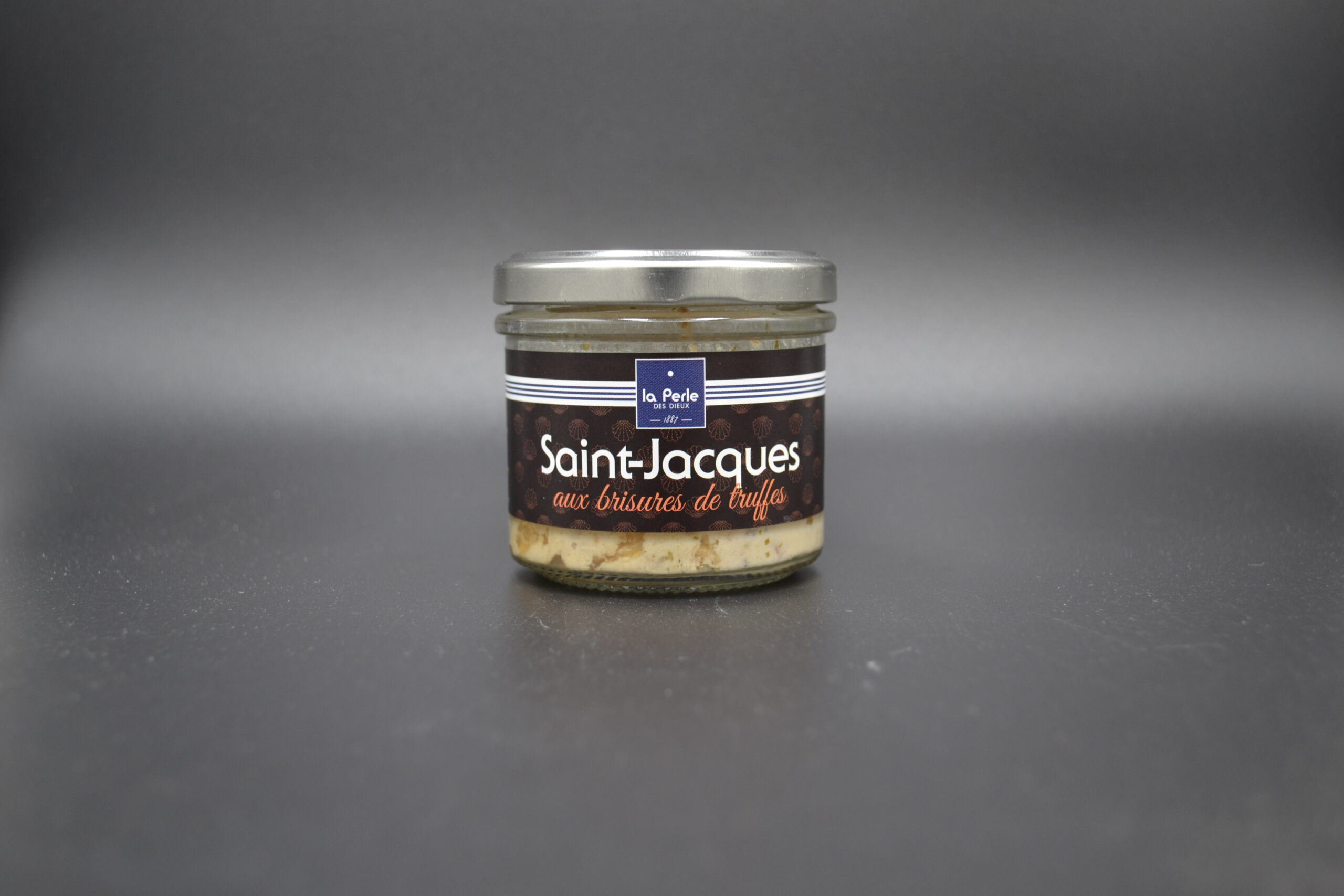 Maison Duret epicerie fine Libourne Verrine de Saint Jacques aux brisures de truffes la perle recto