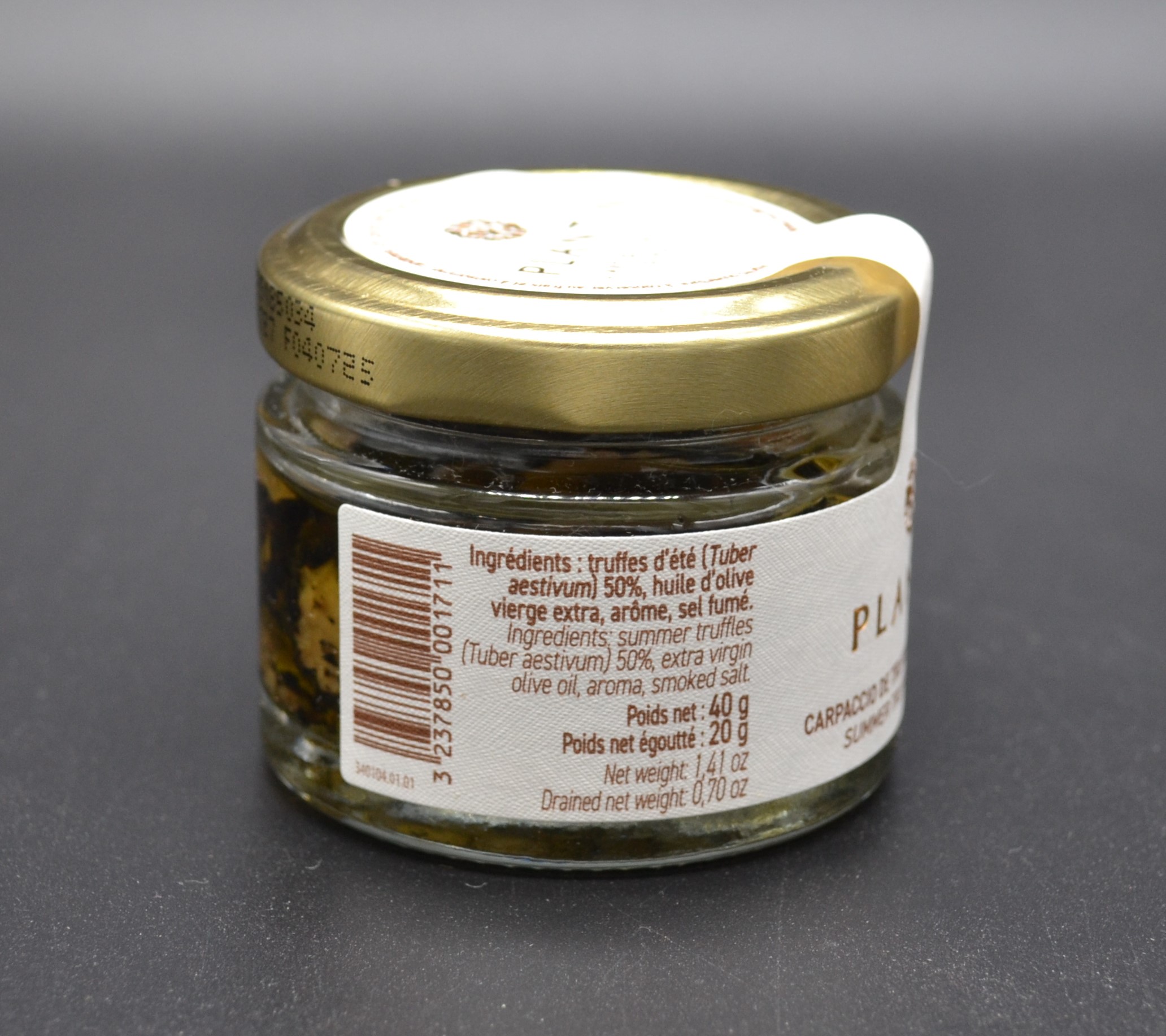 Carpaccio truffe verso