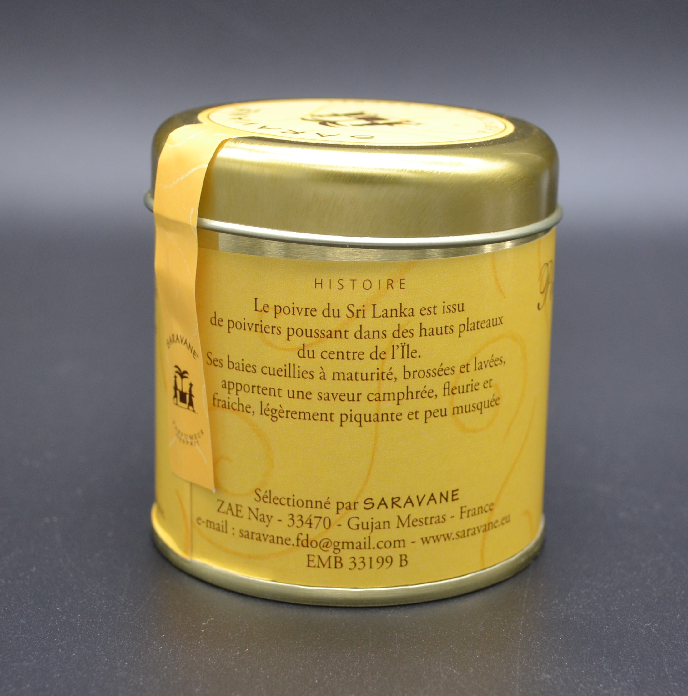 Poivre sri lanka verso